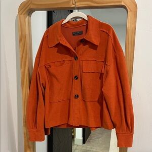 Orange Utility Jacket